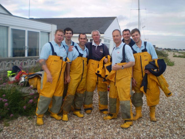 Selsey Lifeboat Crew at Pagham YC